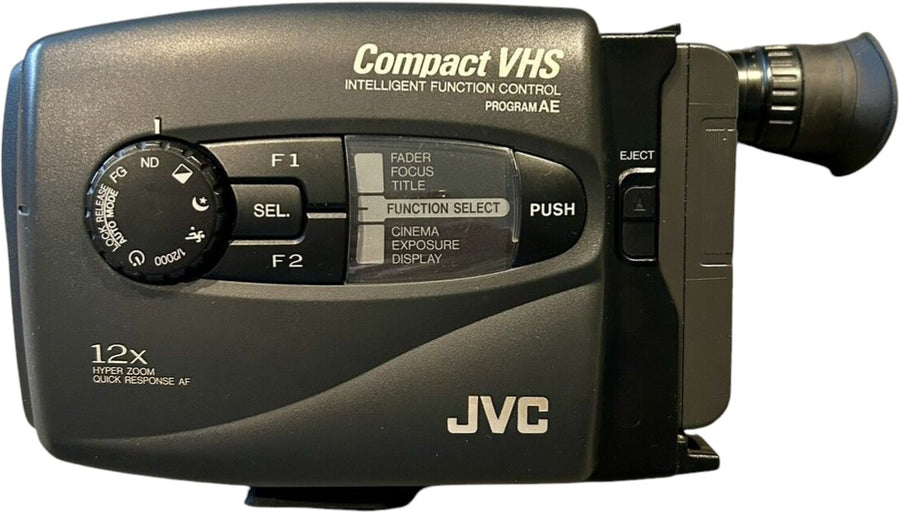 JVC-GR-AX210EG VHS-C Camcorder Videocamera - Zwart Tweedehands