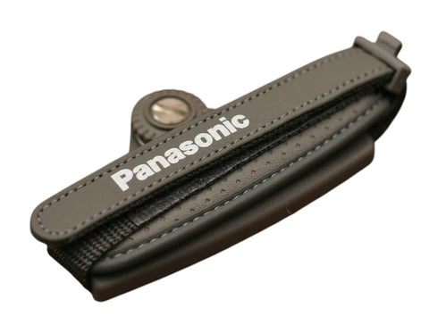 Panasonic hand grip polsband VYK9230 voor NV-EX3 en NV-EX3B, grijs met witte Panasonic-letters