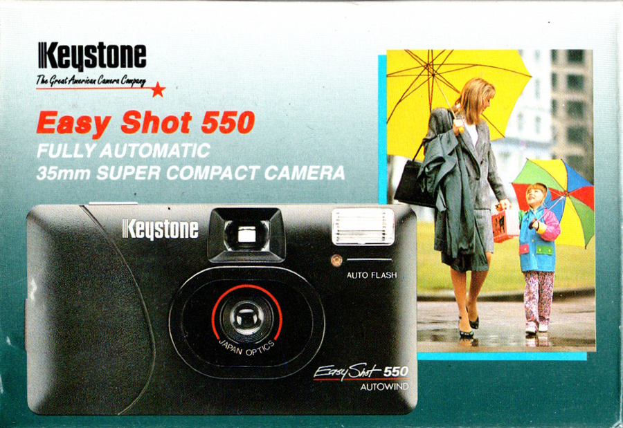 Keystone-Easy Shot 550 35 mm Compact Film Camera (Nieuw)