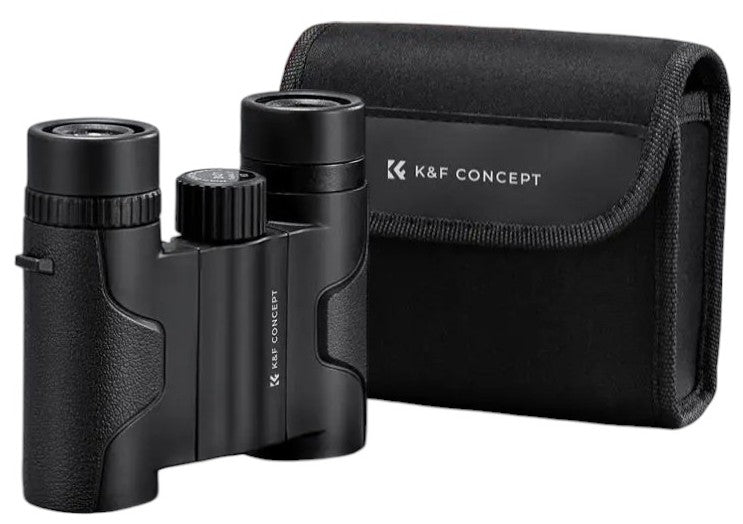 K&F Concept-8×32 Compacte Verrekijker Incl. Case – Zwart (Nieuw)