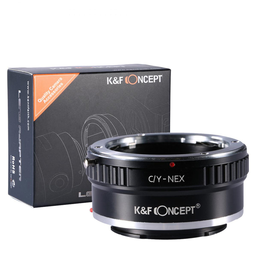 K&F Concept-Contax/Yashica naar Sony E Lens Adapter KF06.111 (Nieuw)