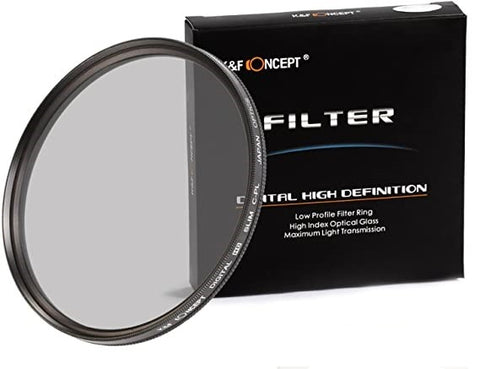 K&F Concept-Slim 55 mm Nano‑X C‑Polarisatiefilter - KF01.046 (Nieuw)