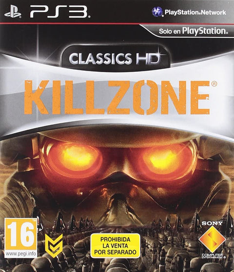 PlayStation 3 Killzone Classics HD, doos voorkant, Spaanse bundelhoes, niet voor losse verkoop, tweedehands