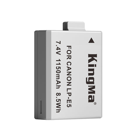 KingMa-Accu voor Canon LP-E5 - 1150mAh (Nieuw)