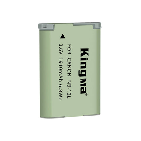 KingMa-Accu voor Canon NB-12L - 1910mAh (Nieuw)