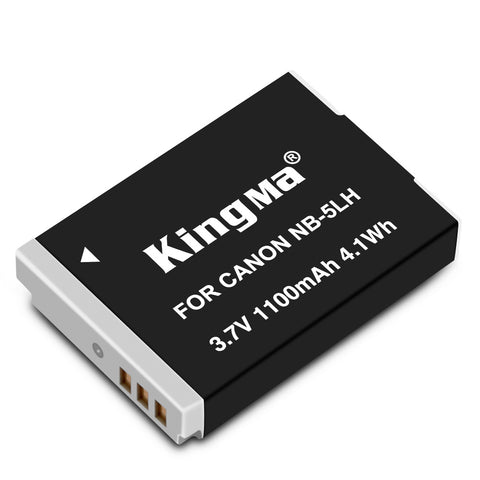 KingMa-Accu voor Canon NB-5LH - 1100mAh (Nieuw)