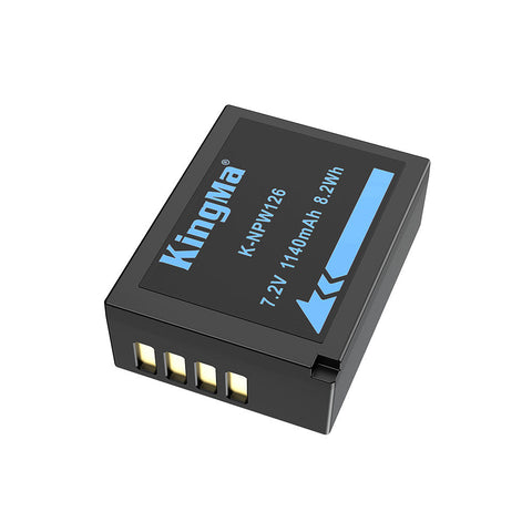 KingMa-Accu voor Fujifilm NP-W126S - 1140mAh (Nieuw)