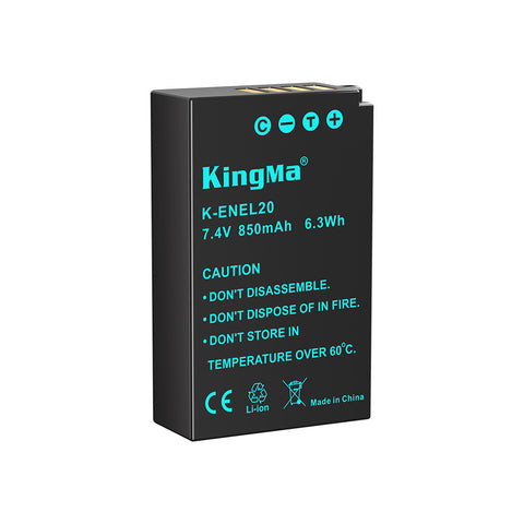 KingMa-Accu voor Nikon EN-EL20 - 850mAh (Nieuw)