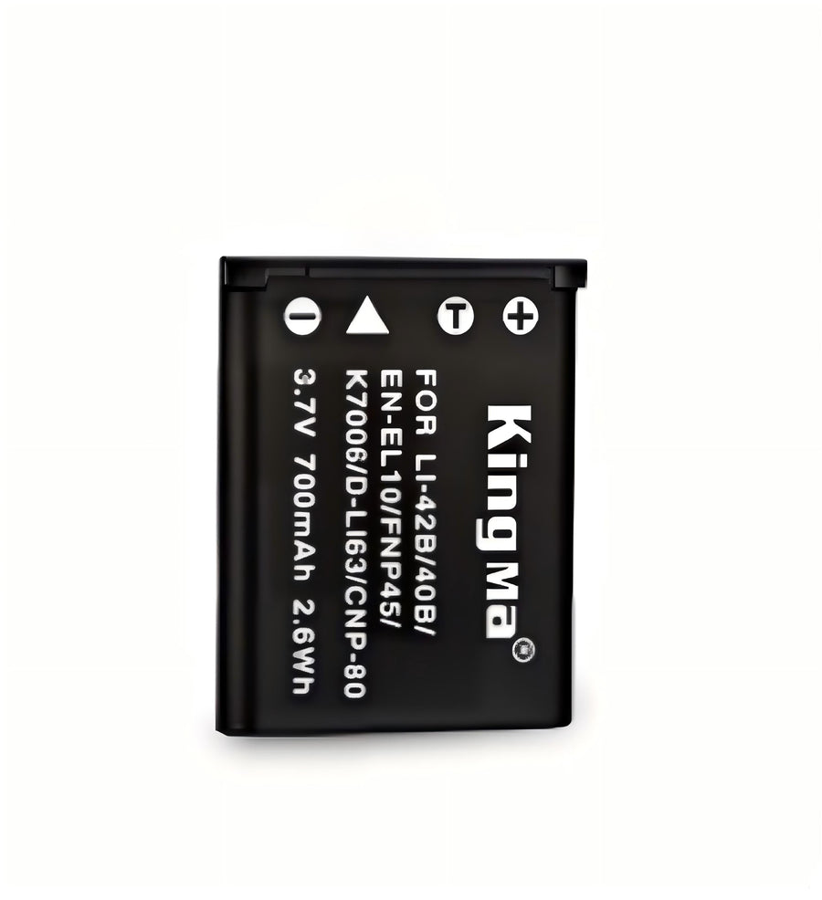 KingMa-Accu voor Olympus LI-40B - 700mAh (Nieuw)