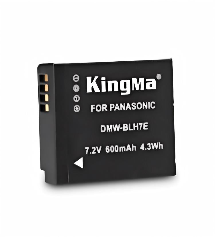 KingMa-Accu voor Panasonic DMW-BLH7E - 600mAh (Nieuw)
