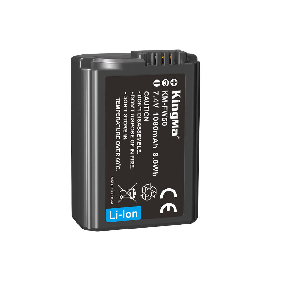 KingMa-Accu voor Sony NP-FW50 - 1080mAh (Nieuw)