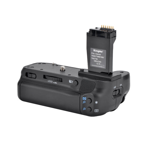 KingMa-Batterijgrip voor Canon 750D/760D/T6i/T6s (Nieuw)