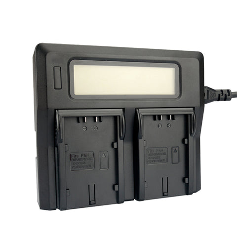 KingMa-DC-LCD Duo-lader voor Panasonic CGR-D54S (Nieuw)