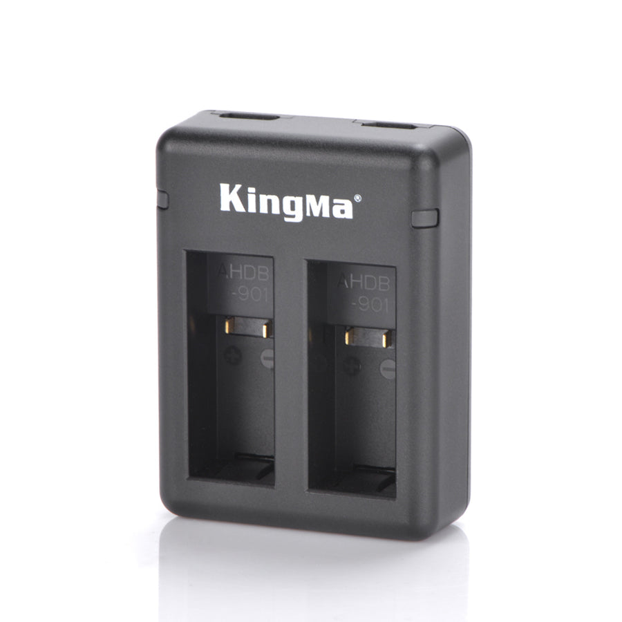 KingMa-Dubbele USB-lader voor GoPro HERO 9/10 (Nieuw)