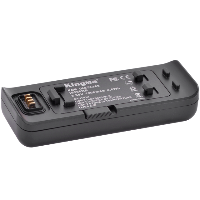 KingMa-Dubbele USB-lader voor Insta360 One R (Nieuw)