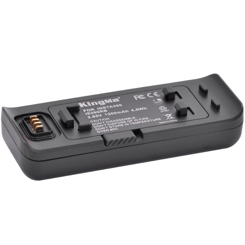 KingMa-Dubbele USB-lader voor Insta360 One R (Nieuw)