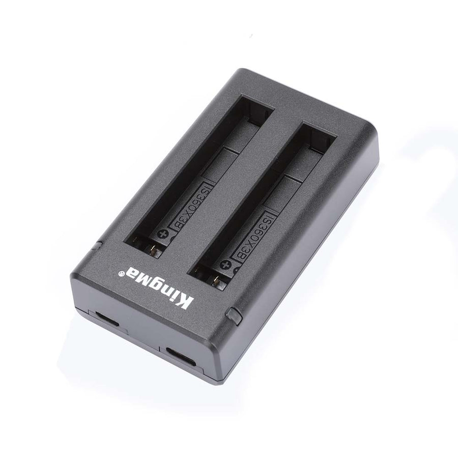 KingMa-Dubbele USB-lader voor Insta360 One X3 (Nieuw)