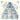 KLM-Airline Business Class Delft Blue Tile Coaster - 75 × 75 mm Tweedehands