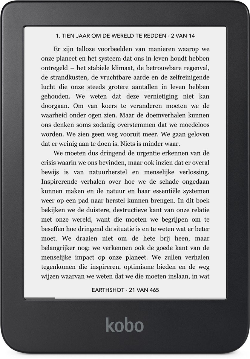 Kobo-Clara 2E eReader 6" - Wi-Fi - Blauw (Nieuw)