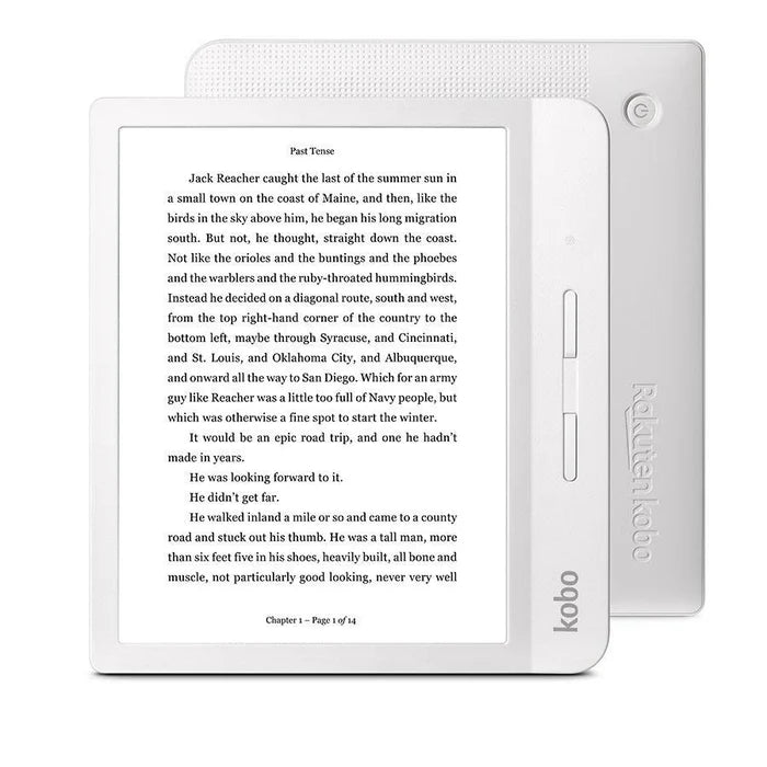 Kobo-Kobo Libra H2O - Waterproof E-Reader - 7 inch - 32GB - Wit (In doos) Tweedehands