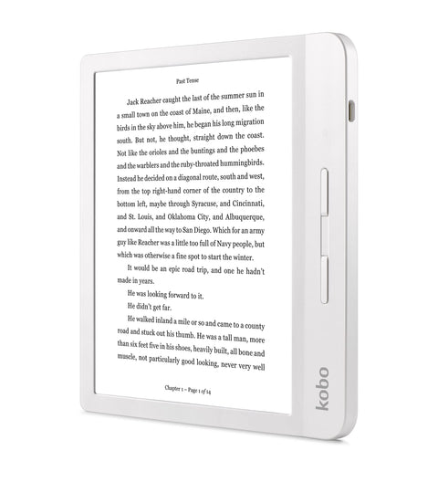 Kobo-Libra H2O E-reader 7" Inch - Wit Tweedehands