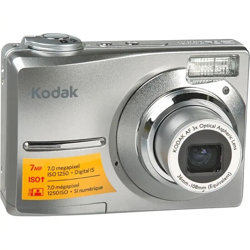 Kodak-EasyShare C713 Digitale Compact Camera - Zilver (In doos) Tweedehands