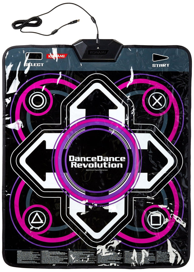 Konami dansmat voor PlayStation 3, DanceDanceRevolution, met pijlen, tweedehands