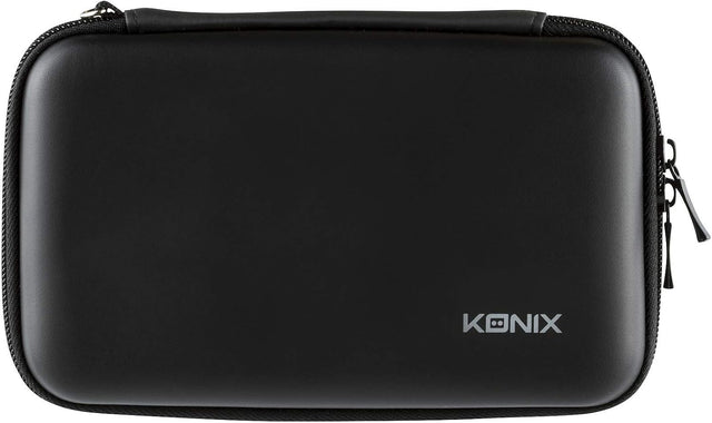 Konix case voor Nintendo Switch zwart, gesloten harde hoes met Konix-logo, tweedehands