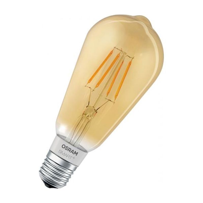SMART+ Bluetooth Filament Edison E27 slimme lamp met goudkleurig glas