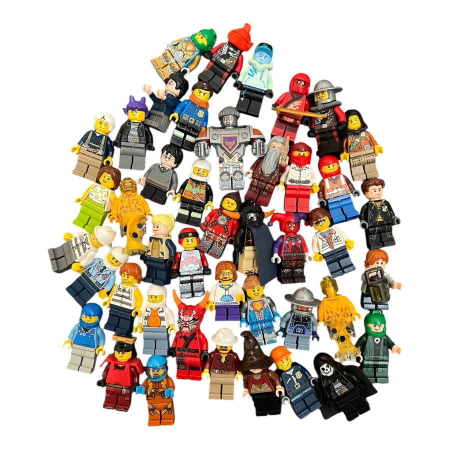 LEGO-43x Random Minifiguren Lot (4)-tweedehands
