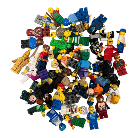 LEGO-50x Random Minifiguren Lot (2) Tweedehands