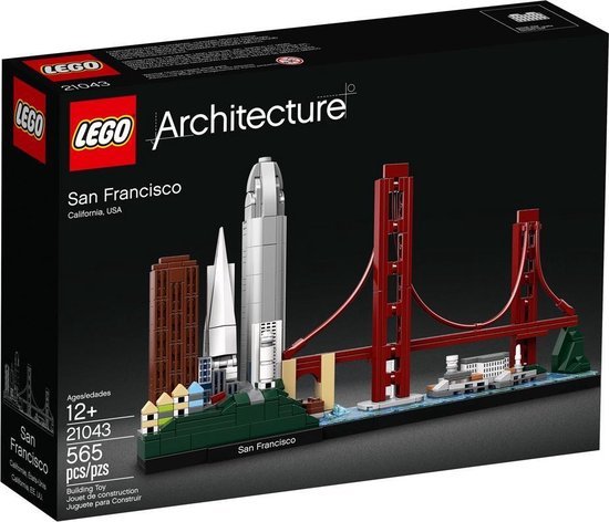 LEGO Architecture San Francisco 21043, doos voorkant