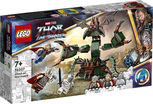 LEGO-Attack on New Asgard - 76207 (Nieuw)