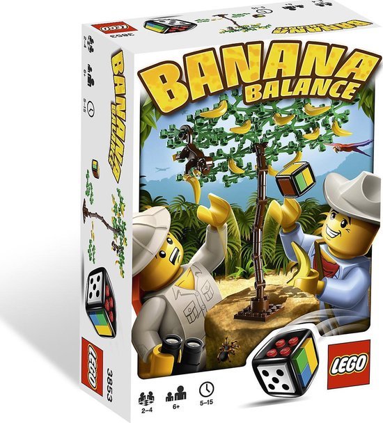 LEGO Banana Balance Dobbelspel 3853, doos voorkant