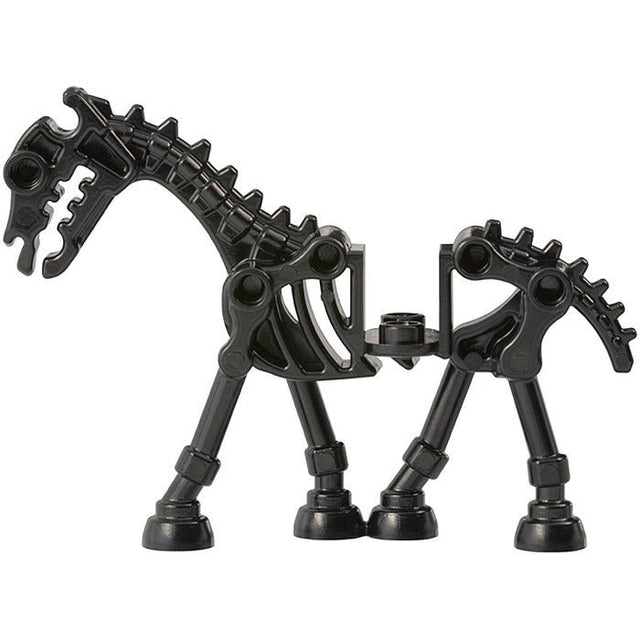 LEGO skeletpaard, zwart, tweedehands