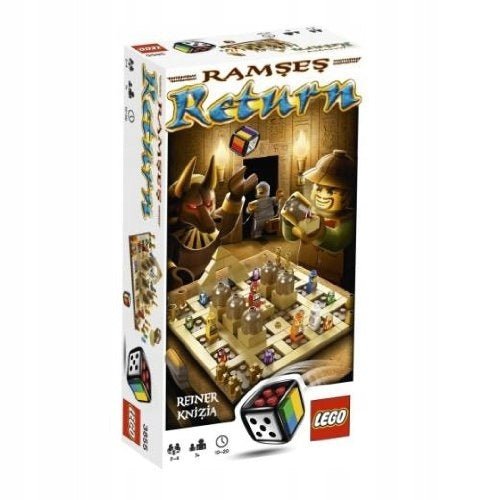 LEGO bordspel Ramses Return 3855, doos voorkant