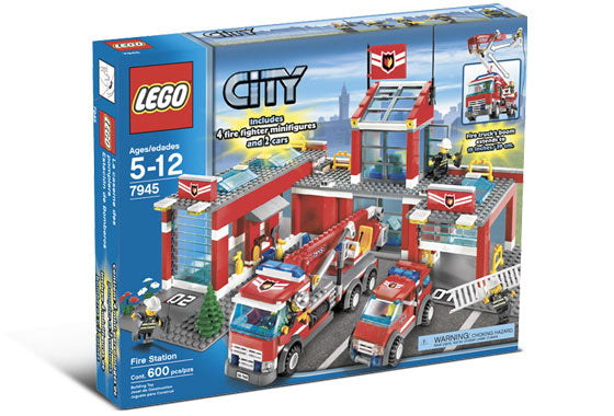 LEGO-Brandweerkazerne - 7945 (Nieuw)