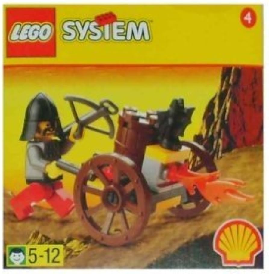 LEGO-Castle Fright Knights Fire-Cart - 2538 (Nieuw)