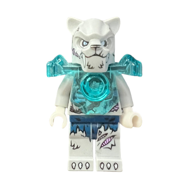 LEGO Chima Ice Bear Icerlot minifiguur met blauw pantser, tweedehands