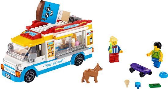 LEGO-City IJswagen - 60253 (Compleet) Tweedehands