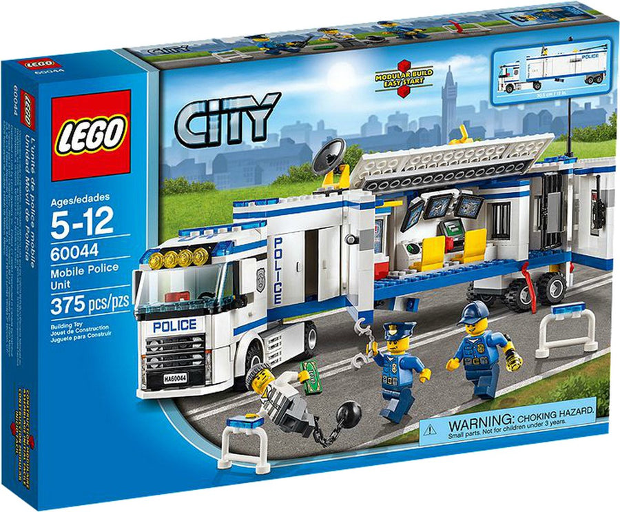 LEGO-City Mobiele Politiepost - 60044 (Nieuw)