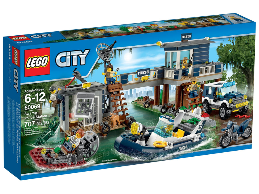 LEGO-City Moeraspolitie Hoofdkwartier - 60069 (Nieuw)