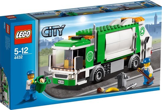 LEGO City Vuilniswagen - 4432 (Nieuw)