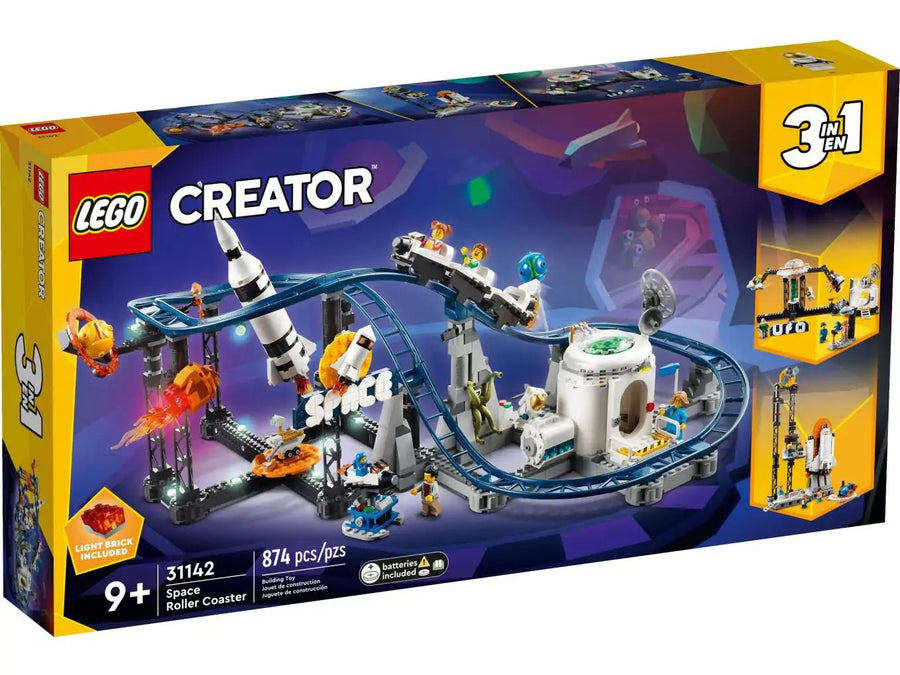 LEGO Creator 3in1 Ruimteachtbaan - 31142 (Nieuw)