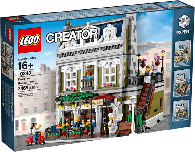 LEGO Creator Expert Parisian Restaurant 10243, doos voorkant