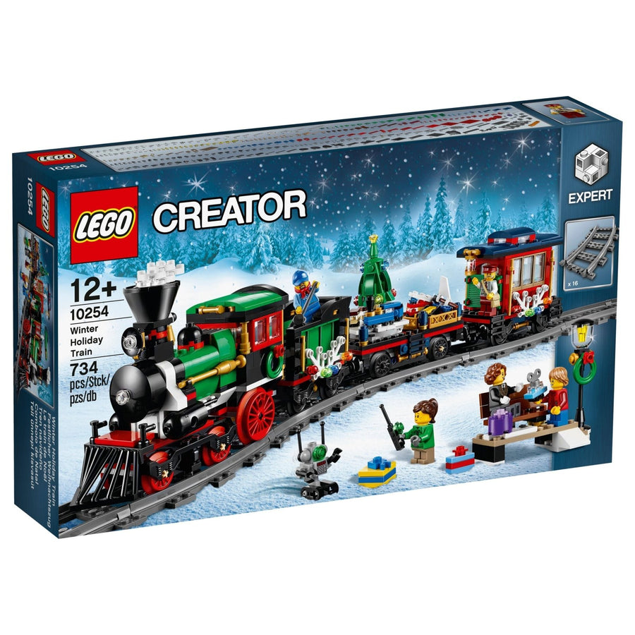 LEGO Creator Expert Winter Holiday Train - 10254 (Nieuw in beschadigde verpakking)