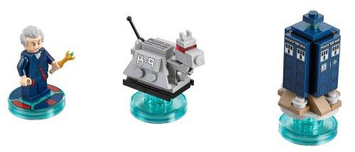 LEGO Dimensions 71204 Level Pack, gebouwde The Doctor, K-9 en TARDIS op toy tags