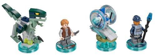 LEGO Dimensions-71205 Team Pack (Owen Grady + Velociraptor, ACU Trooper + Gyrosphere) Tweedehands