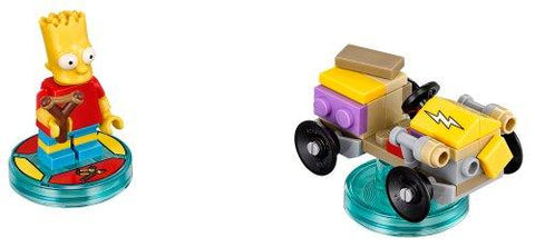 LEGO Dimensions-71211 Fun Pack (Bart Simpson + Gravity Sprinter) Tweedehands