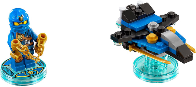 LEGO Dimensions 71215 Fun Pack Ninjago, Jay en Storm Fighter op toy tags, tweedehands